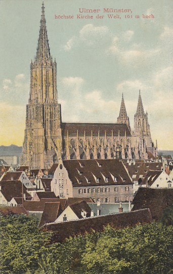 Ulm an der Donau ca 1915